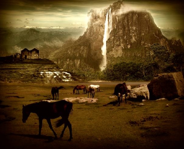 Creation of Land of Wild Horses: Step 6